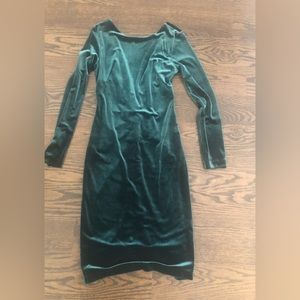 Velour dress